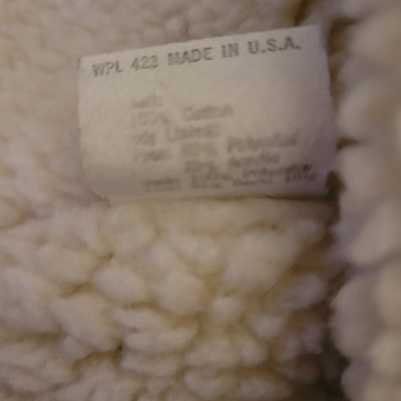 Levi's Sherpa Lined Vintage Vest Size Large - Picture 6 of 6